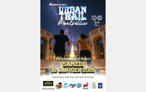 Urban Trail nocturne de Montpellier