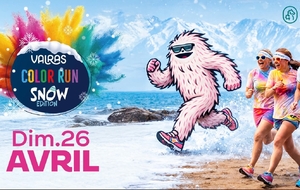 Color Run "Snow Edition" à Valras-Plage