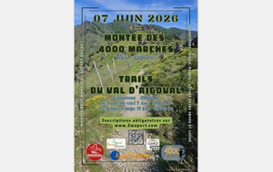 La montée des 4000 marches à Valleraugue le dimanche 7/6/2026