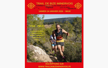 Trail de Bize Minervois