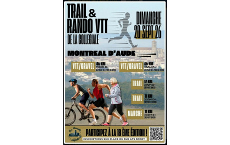 Le Trail de Montréal (Aude)
