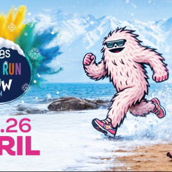 Color Run "Snow Edition" à Valras-Plage