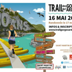 Trail des gorges de l'Ardèche